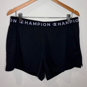 Champion Authentic Athletic Wear Black Men’s Shorts with Pockets (L)